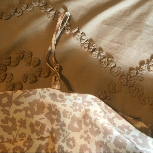 XL Target Slip Dress Floral Beige NWT - Picture 7 of 8